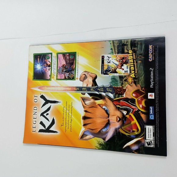 Electronic Gaming Monthly Mag Final Fantasy 7 Issue 195 Oct 05 *MIN WEAR - Picture 2 of 14